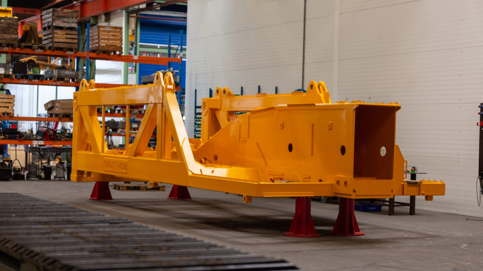 Spuitwerk funderingsmachine