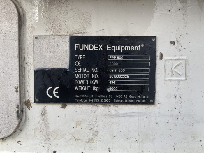 Power pack FPP500 Rental Equipment Foundation Machine